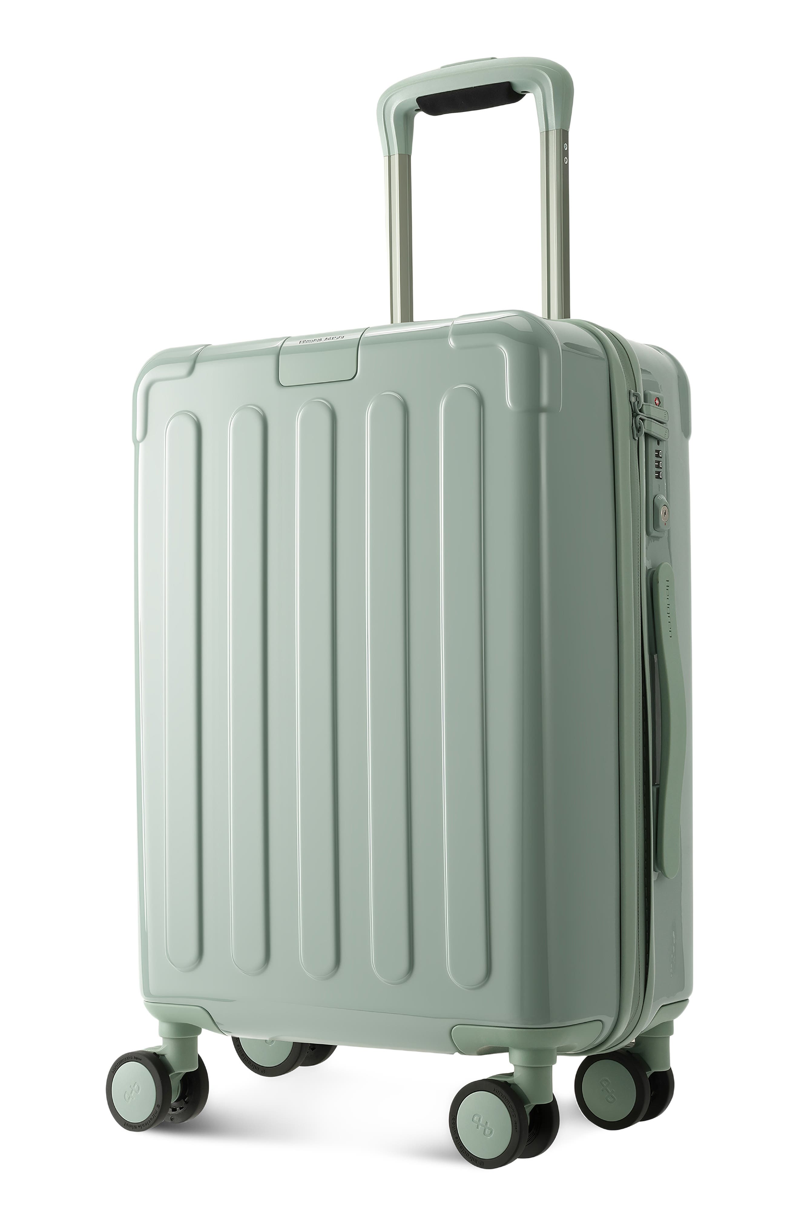 Hedgren Nostos Glossy Spinner Carry-On, Alternate, color, Laguna