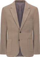 Victor Emmanuel Modern Fit Cotton Blend Piqué Sport Coat