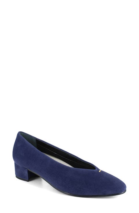 Hannah Block Heel Pump