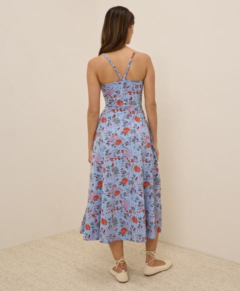 Fit & Flare Midi Dress