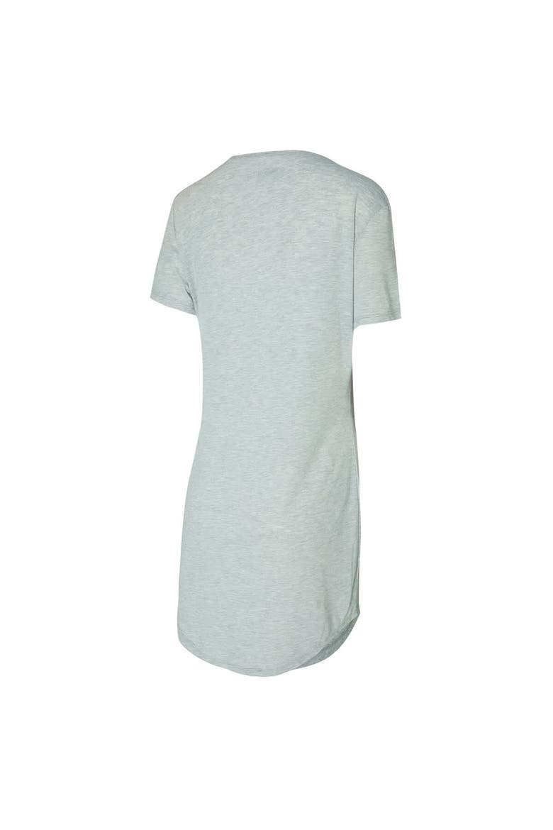 Women's Concepts Sport Gray Miami Dolphins Petition Knit Nightshirt, Alternate, color, Gray
