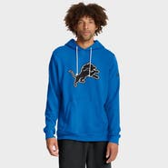 Nike Men's Nike Blue Detroit Lions Sideline Initial Home Performance Pullover Hoodie