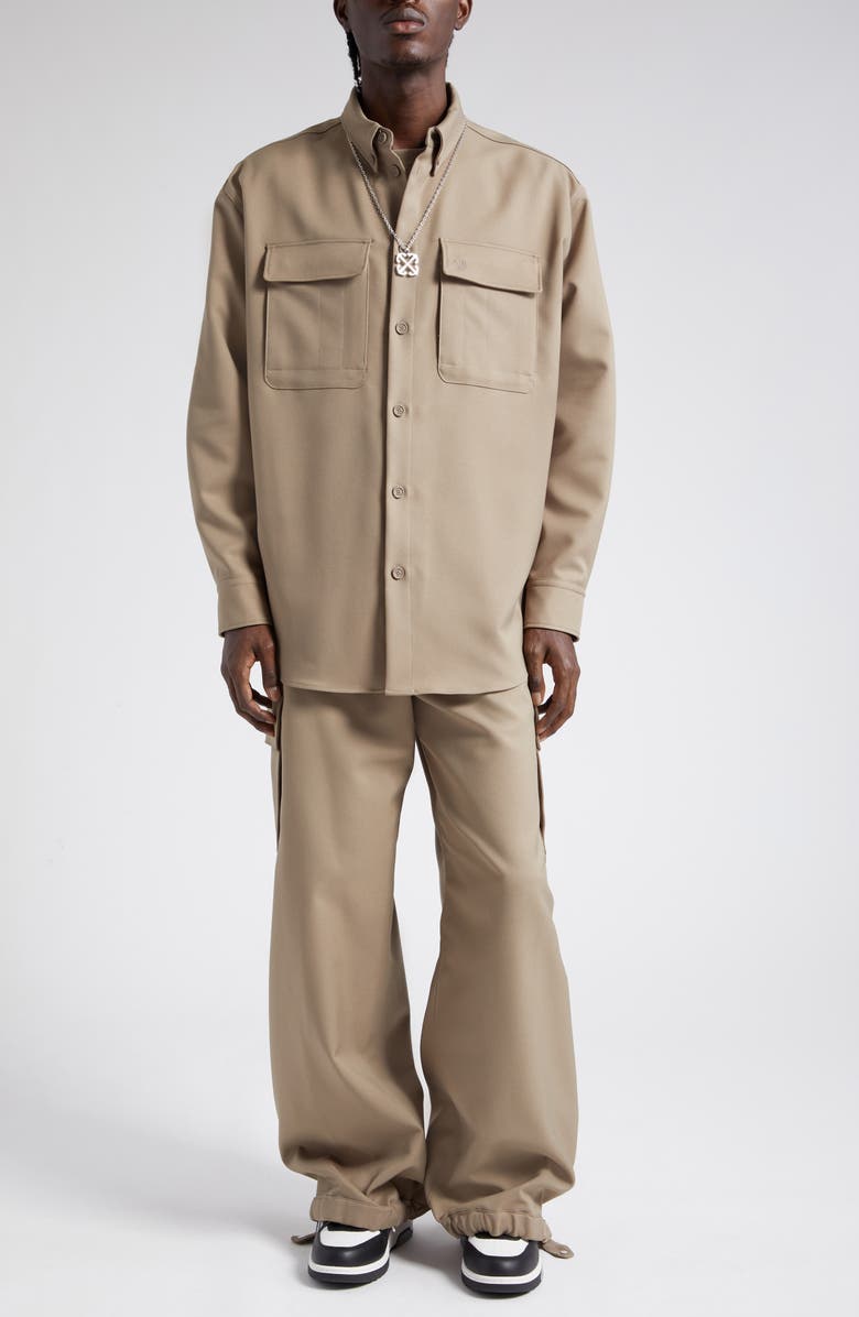 Off-White Laundry Slim Fit Logo Appliqué T-Shirt, Main, color, 