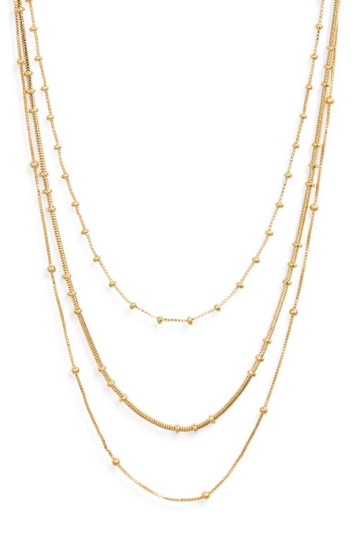 Shop Nordstrom Demi Fine Tiered Station Chain Necklace