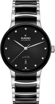 RADO Centrix Diamond Automatic Bracelet Watch, 39.5mm
