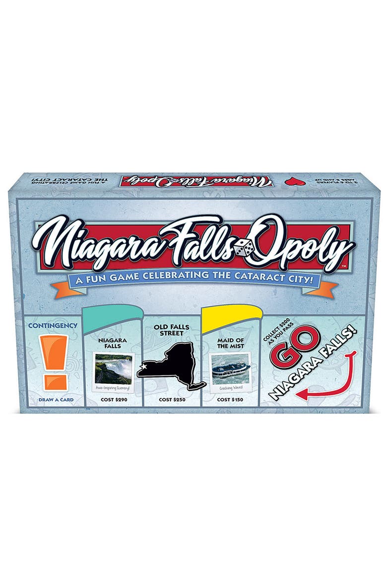 Niagara Fallsopoly Monopoly Board Game, Alternate, color, Multicolored