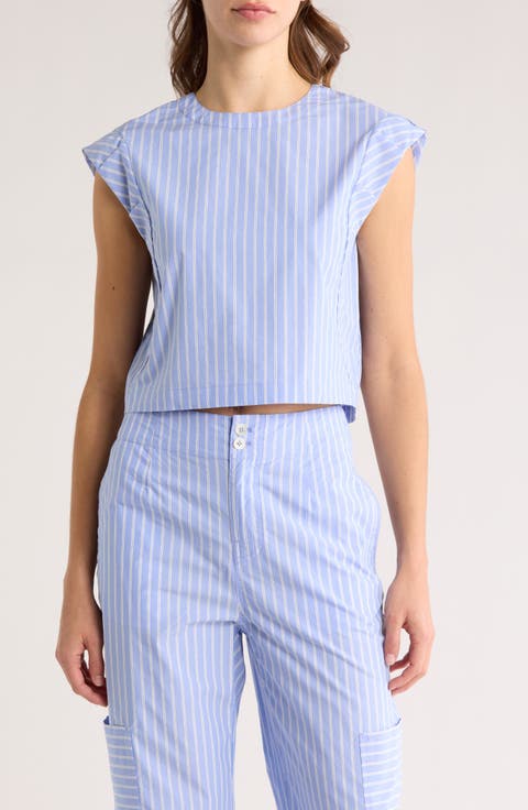 Jules Stripe Sleeveless Top