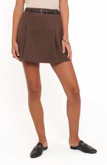 Cassia Belted Miniskirt