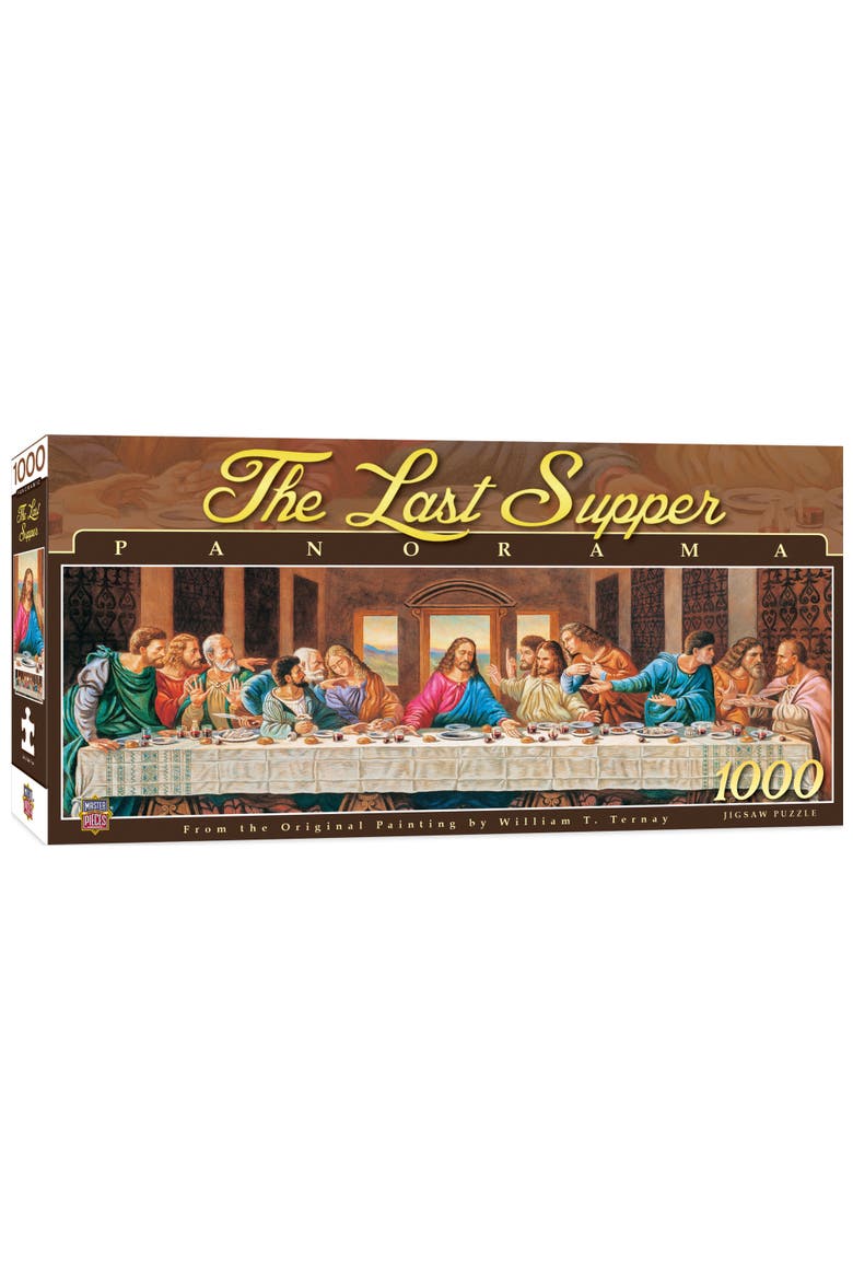 The Last Supper 1000 Piece Pano Puzzle, Main, color, Multicolor