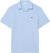 Lacoste Johnny Collar Cotton & Linen Piqué Polo