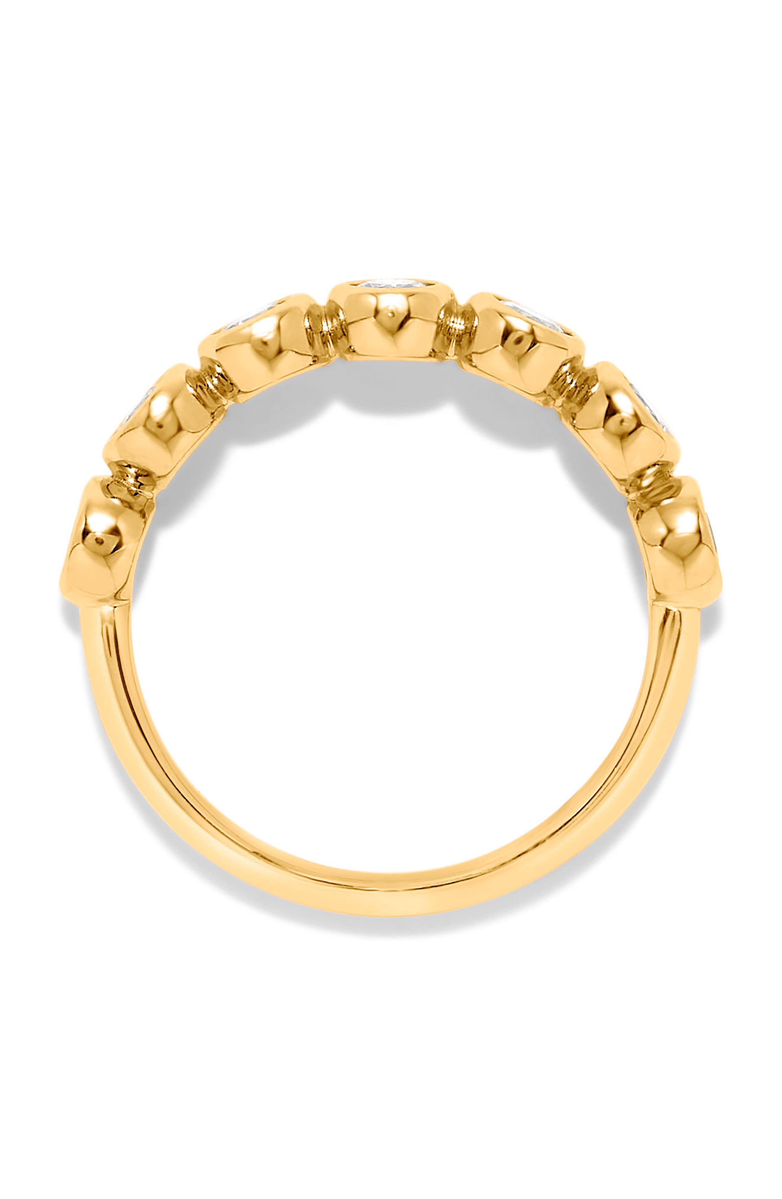 H.J. Namdar Bezel Set Diamond Stacking Ring - 0.75ct. (Women ...