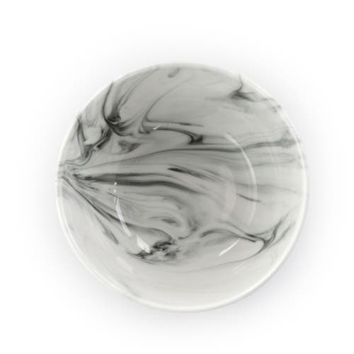 Elama Fine Marble 16 Piece Stoneware Dinnerware Set In Multi