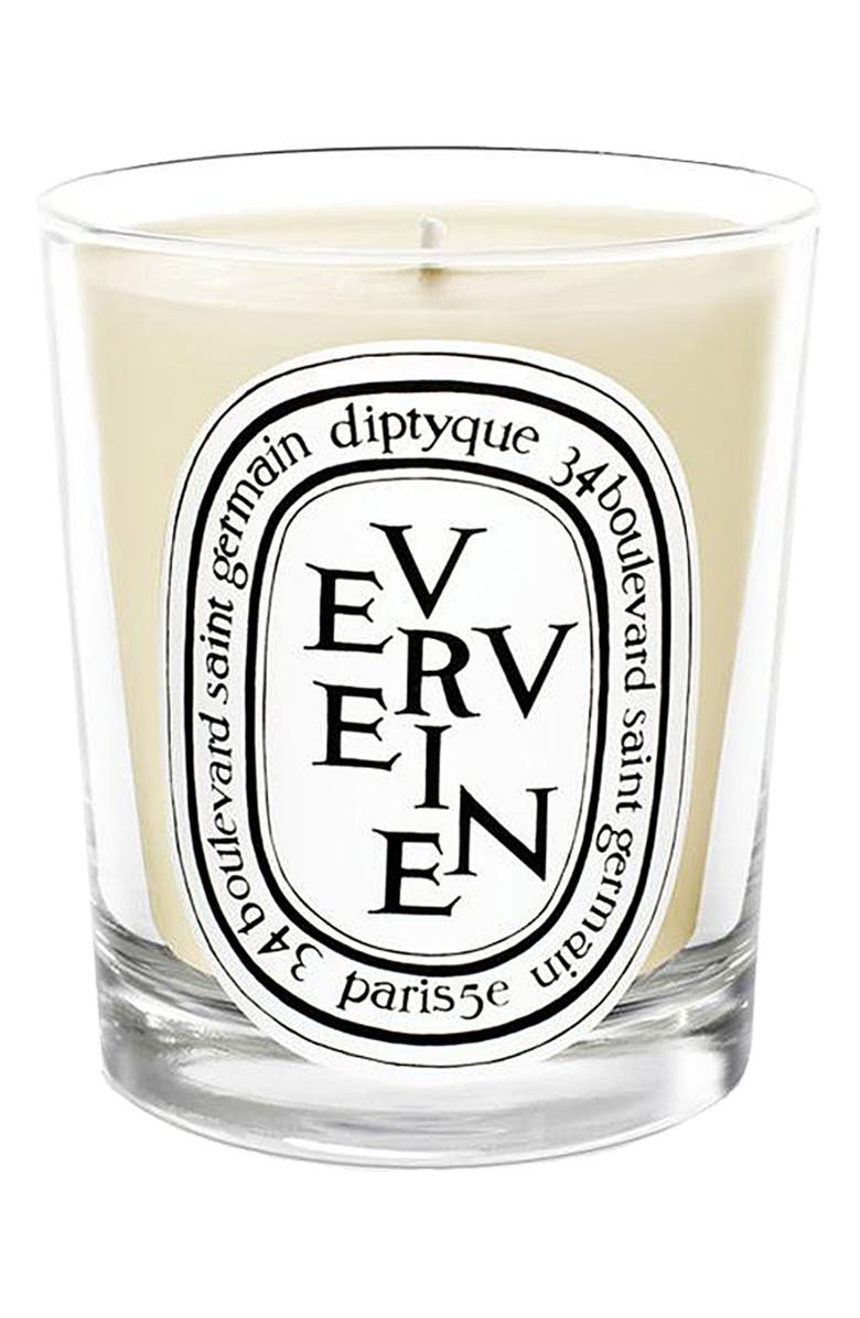 Diptyque Verveine/Lemon Verbena Scented Candle, Main, color, 
