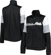 G-III 4HER BY CARL BANKS Women's G-III 4Her by Carl Banks Black Brooklyn Nets Change Up Full-Zip Track Jacket