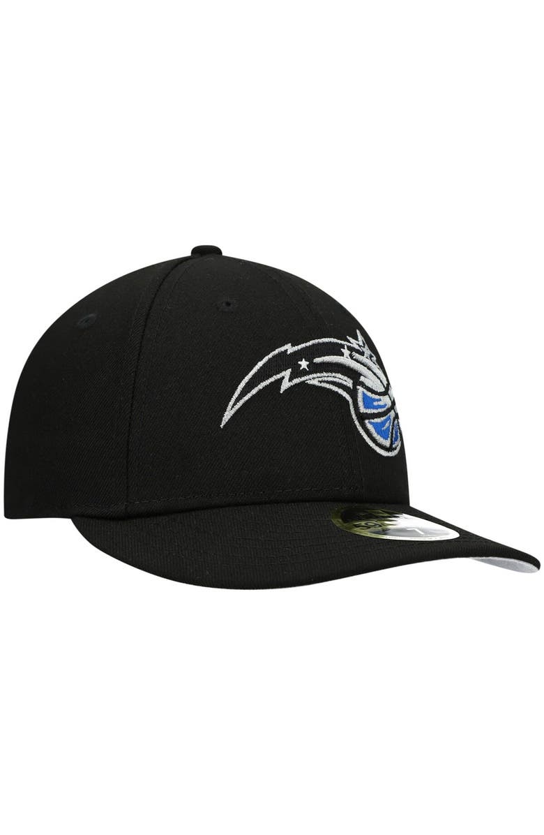 New Era Men's New Era Black Orlando Magic Team Low Profile 59FIFTY Fitted Hat, Alternate, color, 