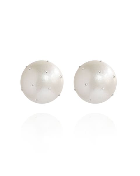 Gaia Crystal Mini Earrings