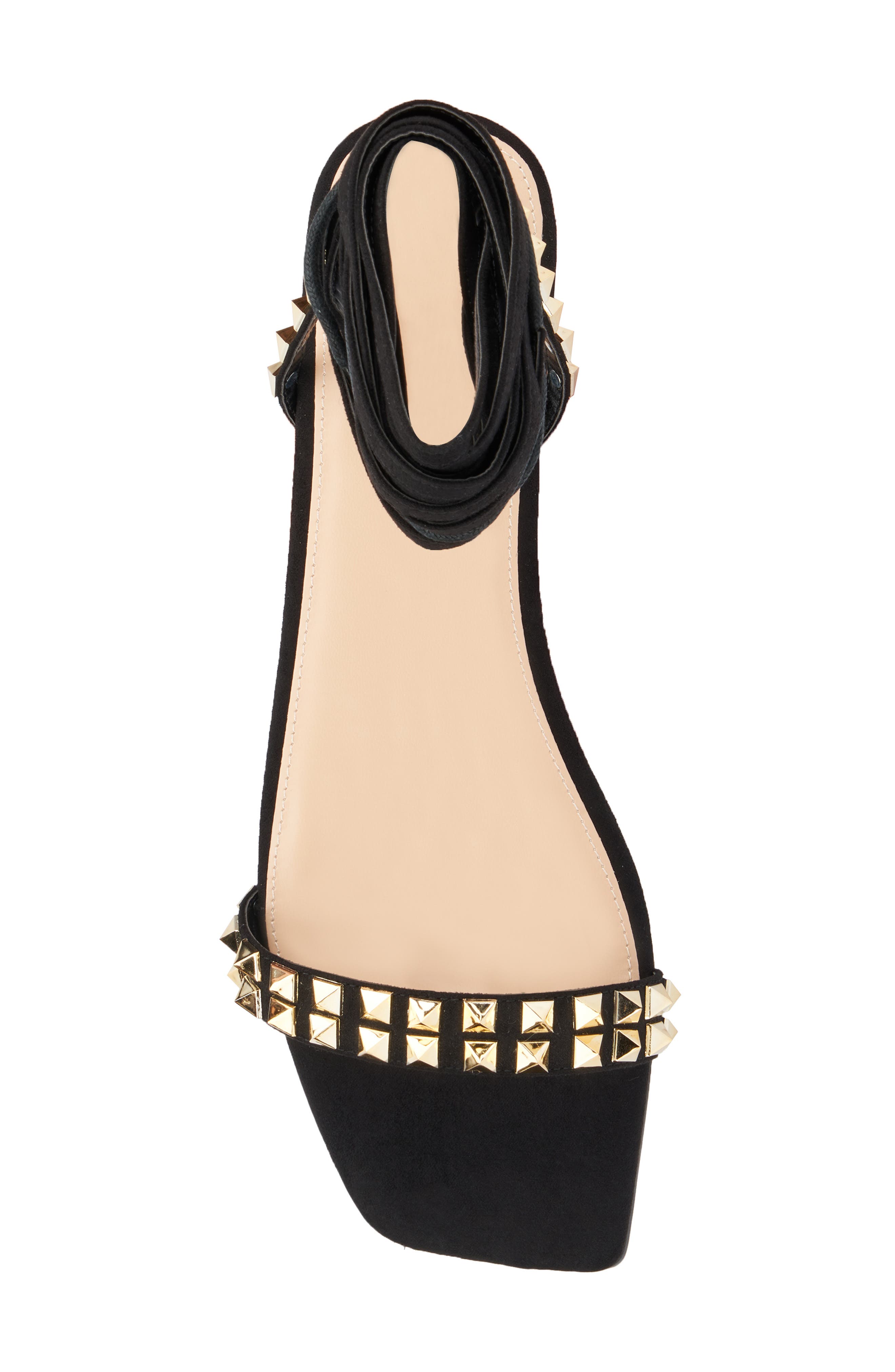 Fashion to Figure Zena Stud Sandal - Wide Width, Alternate, color, 