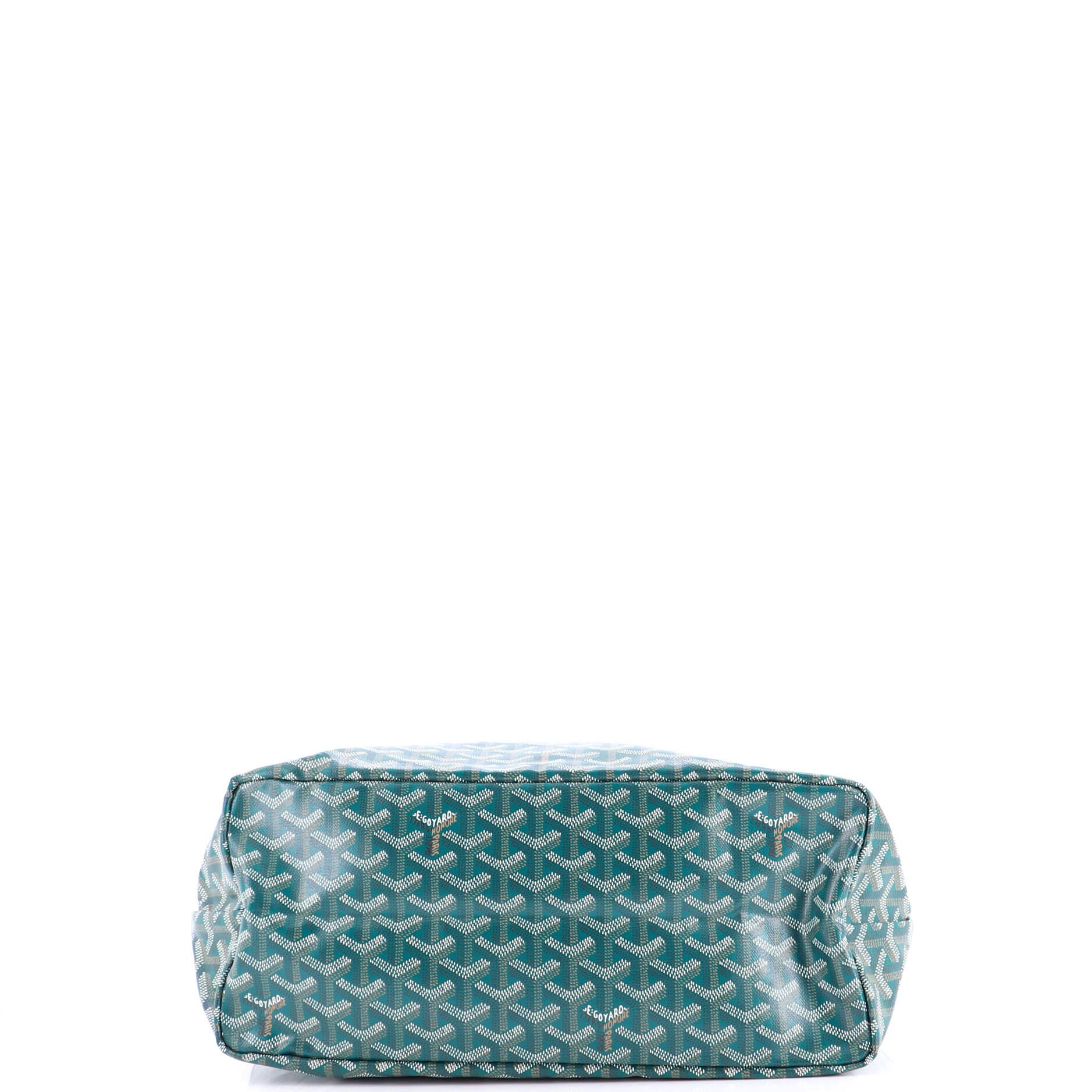 Pre-Owned Goyard Saint Louis Tote Coated Canvas PM, Alternate, color, Green