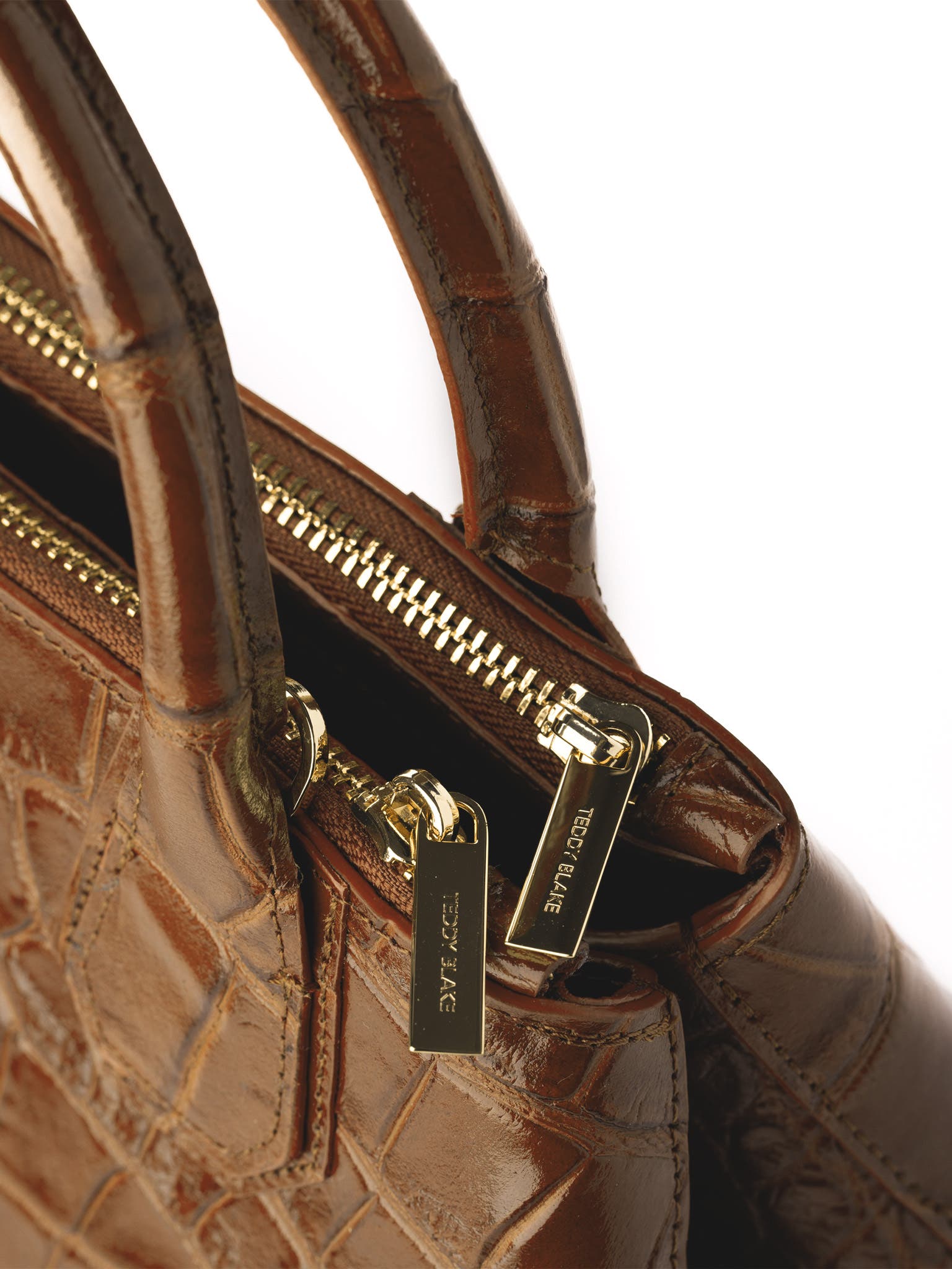 Teddy Blake Vera Croco 14", Alternate, color, Camelbrown