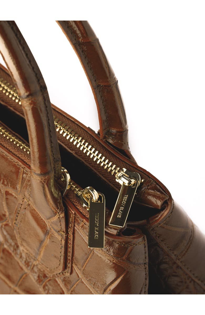 Teddy Blake Vera Croco 14", Alternate, color, Camelbrown