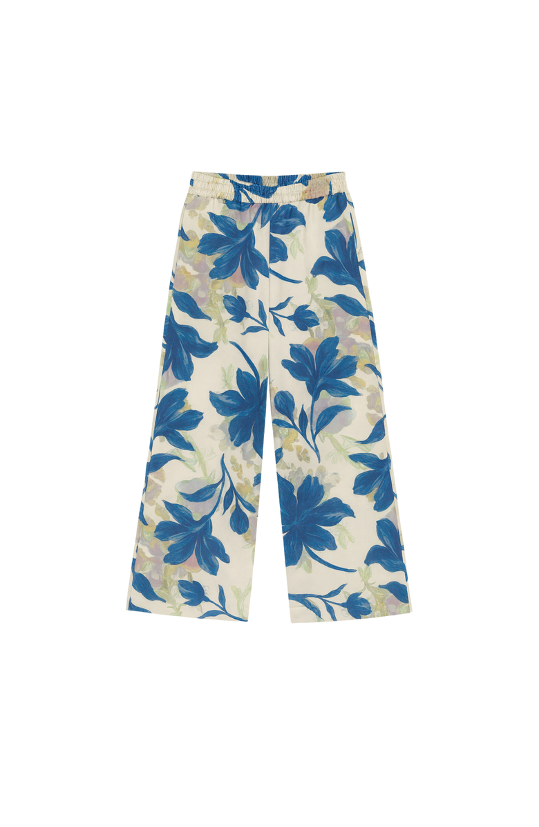 Florencia Davalos Tracker Pant, Alternate, color, Blue Flowers