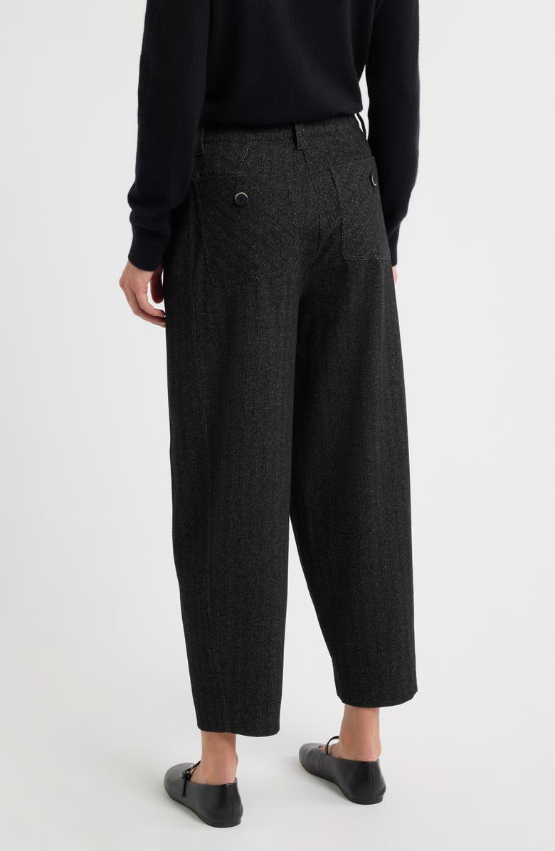 Wit & Wisdom Ultra Skyrise Tapered Straight Leg Pants, Alternate, color, Black Brown Multi