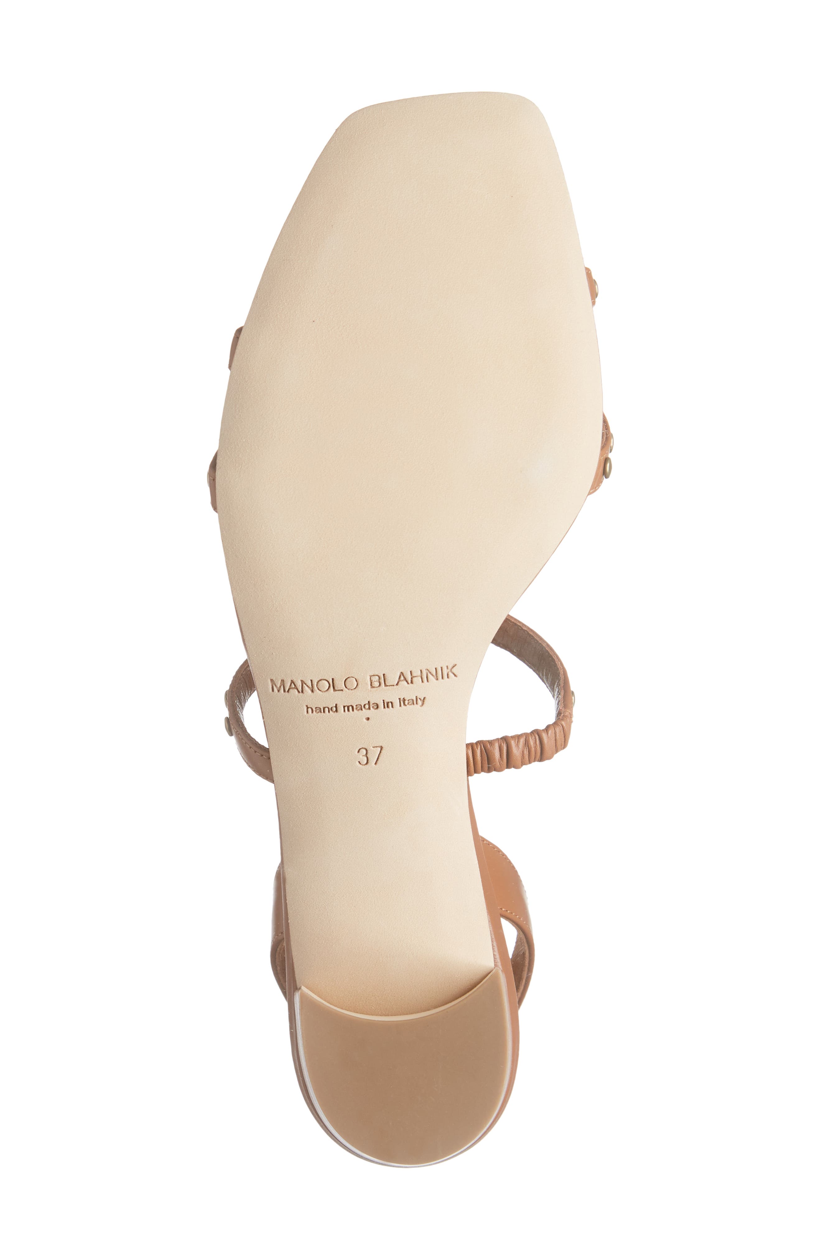 Manolo Blahnik Luce Studded Slingback Sandal, Alternate, color, 