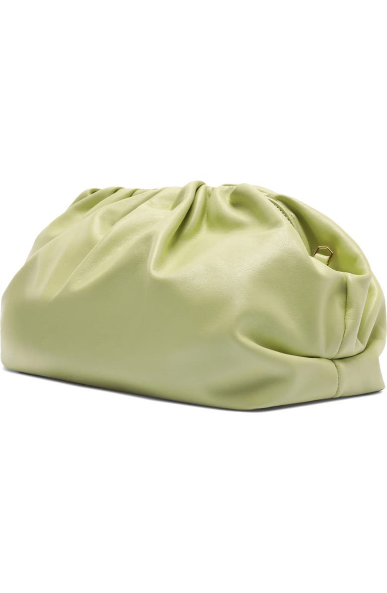 Arezzo Elizabeth Small Leather Clutch, Alternate, color,