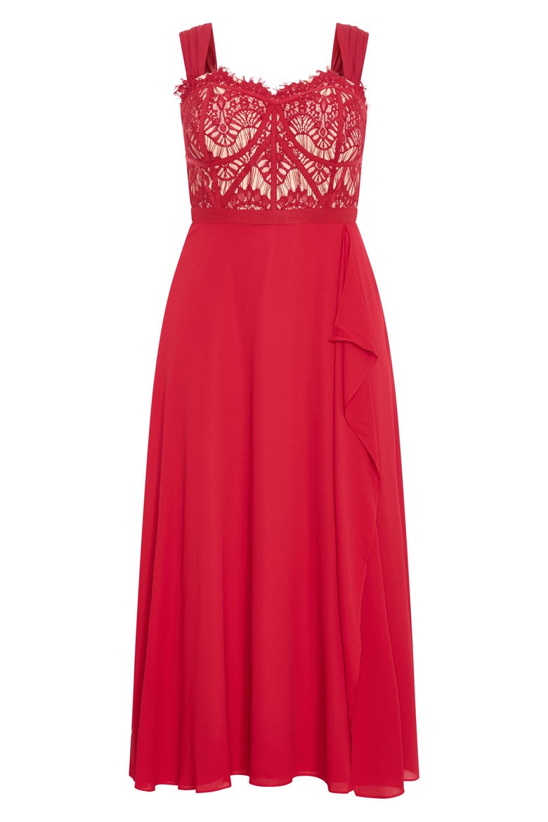 Sweet Evie Dress, Alternate, color, RED