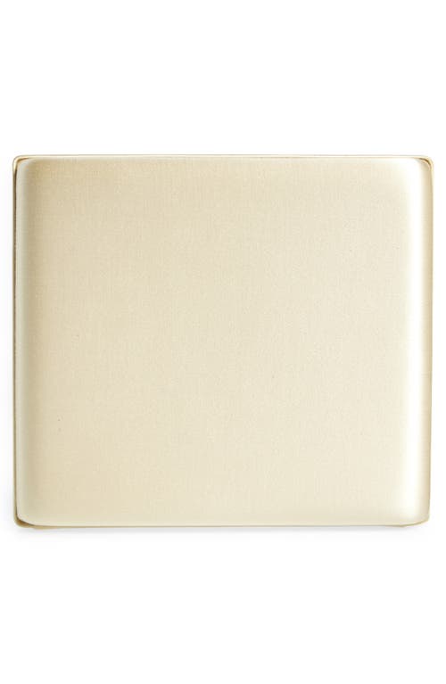 Totême Toteme Satin Box Clutch In Ecru