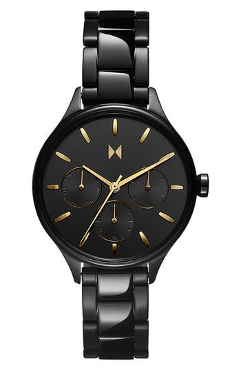 Mvmt Reina Multi Eye Bracelet Watch, 34mm In Black