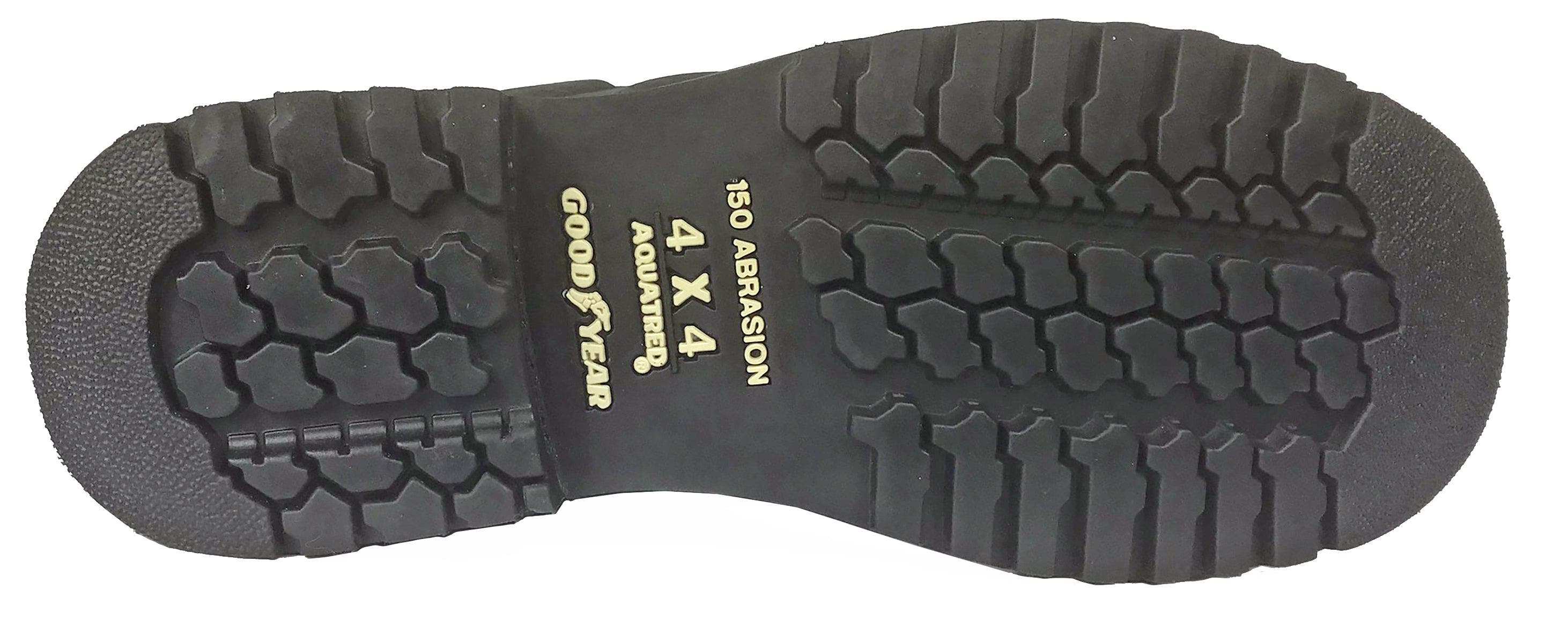 Hoss Boot Company HOSS Bronc Composite Toe Waterproof Work Boot, Alternate, color, Black