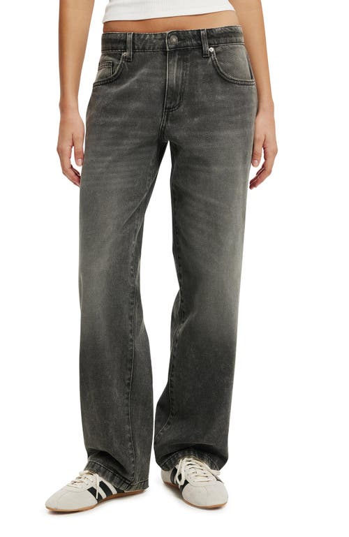 COTTON ON LOW RISE STRAIGHT JEAN