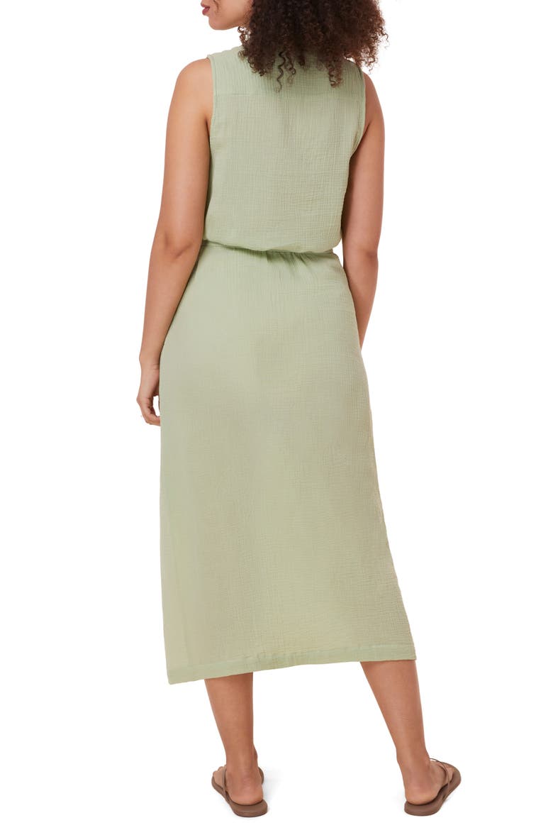 The Flamenco Cover-Up Button-Up Shirtdress, Alternate, color, AMBROSIA