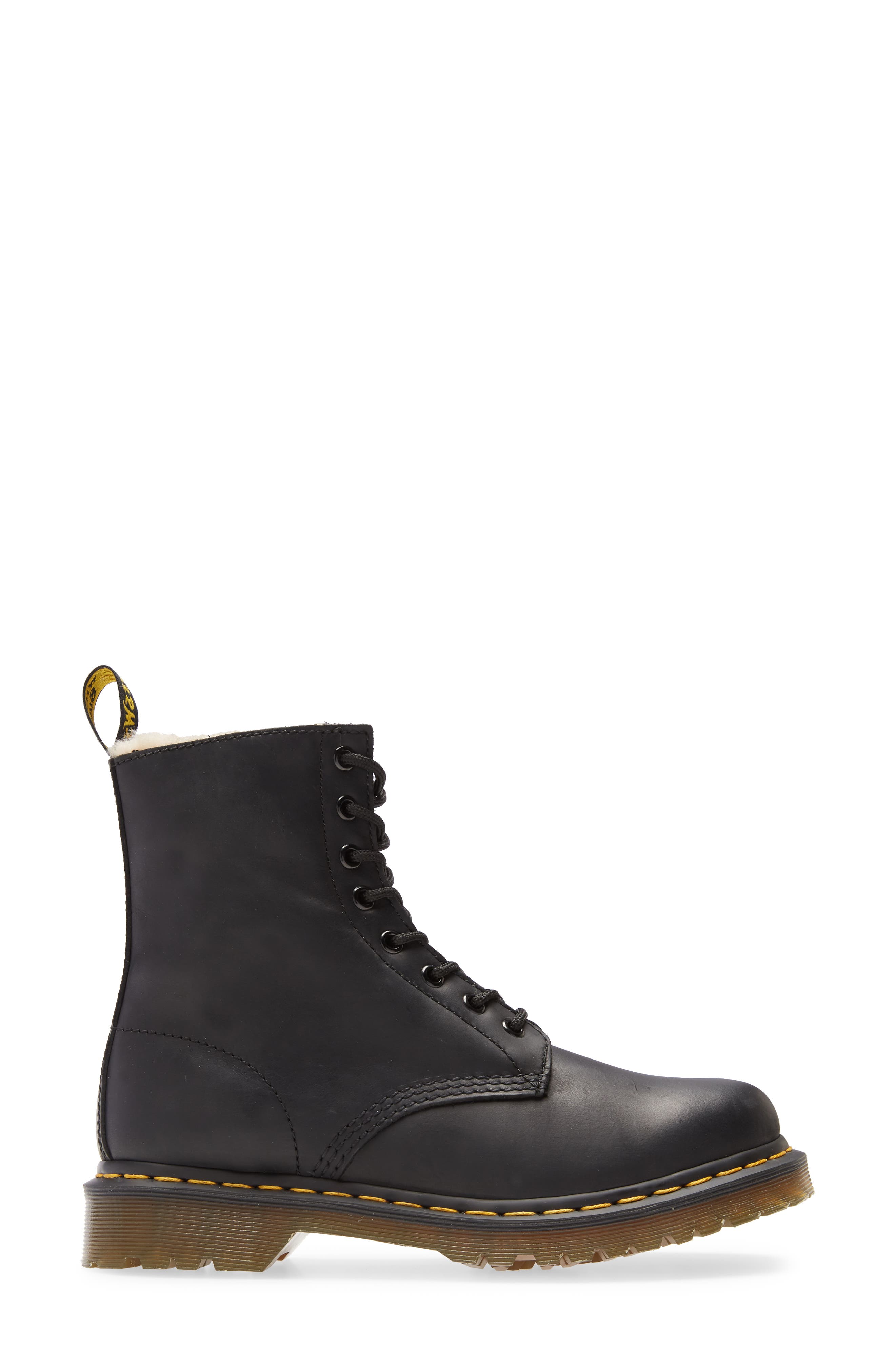 Dr. Martens 1460 Serena Boot, Alternate, color, Black