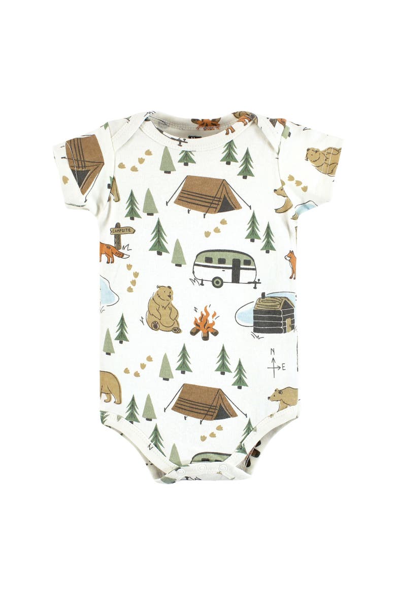 All-Season Cotton One-Piece Garment Set of 3, Alternate, color, Little Camper