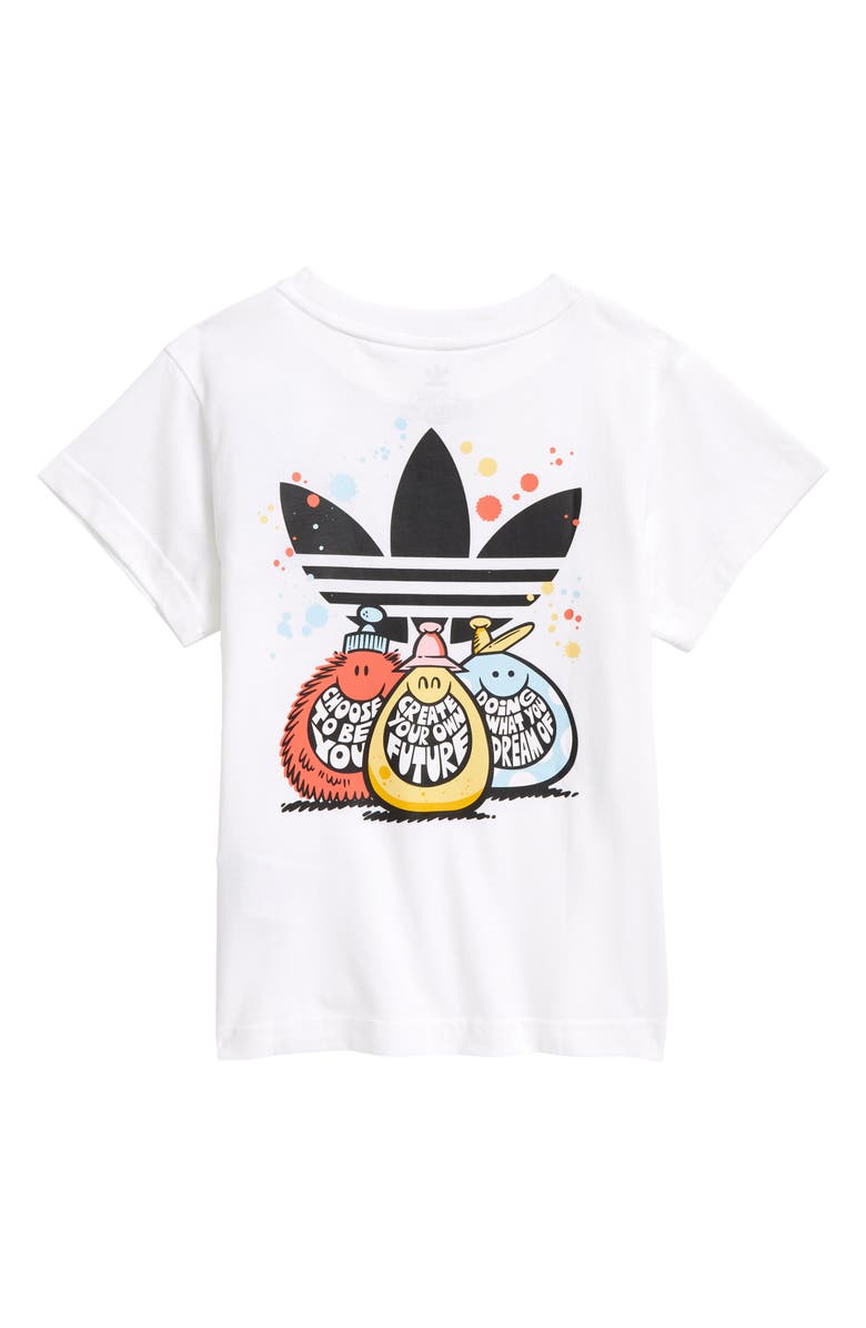 adidas Originals x Kevin Lyons Kids' Graphic Tee, Alternate, color,