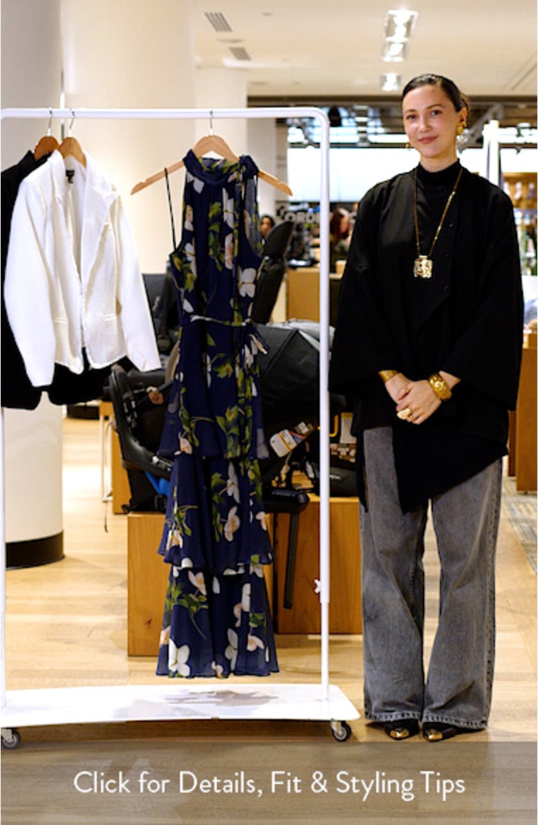 Floral Tiered Gown, sales video thumbnail