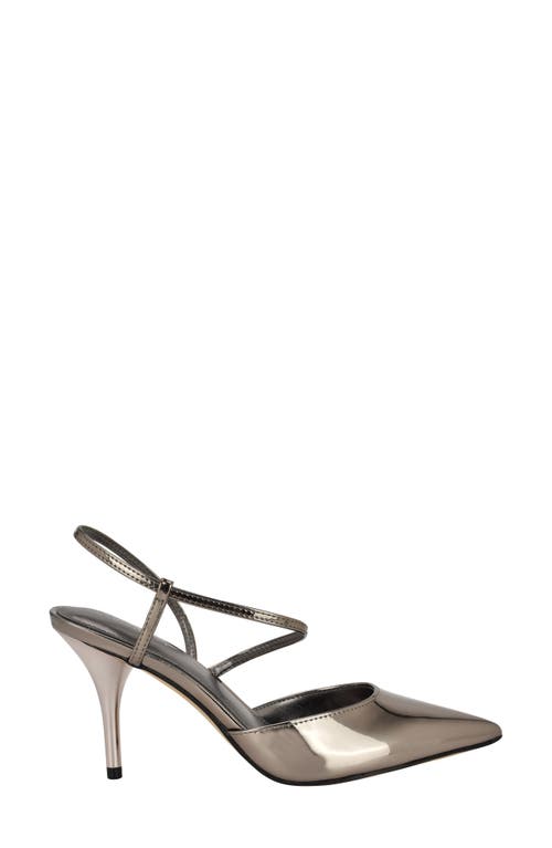 Calvin Klein Women's Cordera Pointy Toe Stiletto Pumps In Pewter