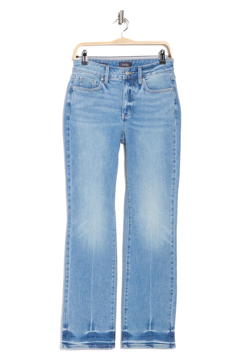 Marilyn High Waist Straight Leg Jeans, Alternate, color, HIDDEN LAKE