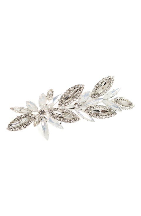 Michal Opal & Crystal Hair Clip