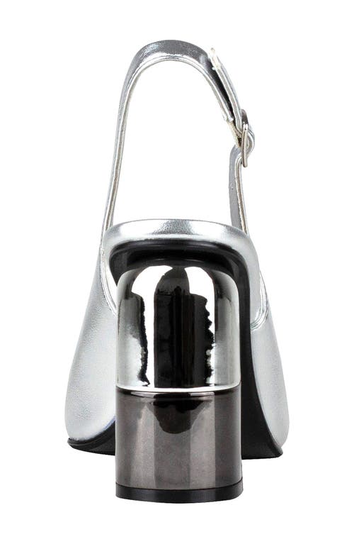 Ninety Union Nova Slingback Pump In Silver