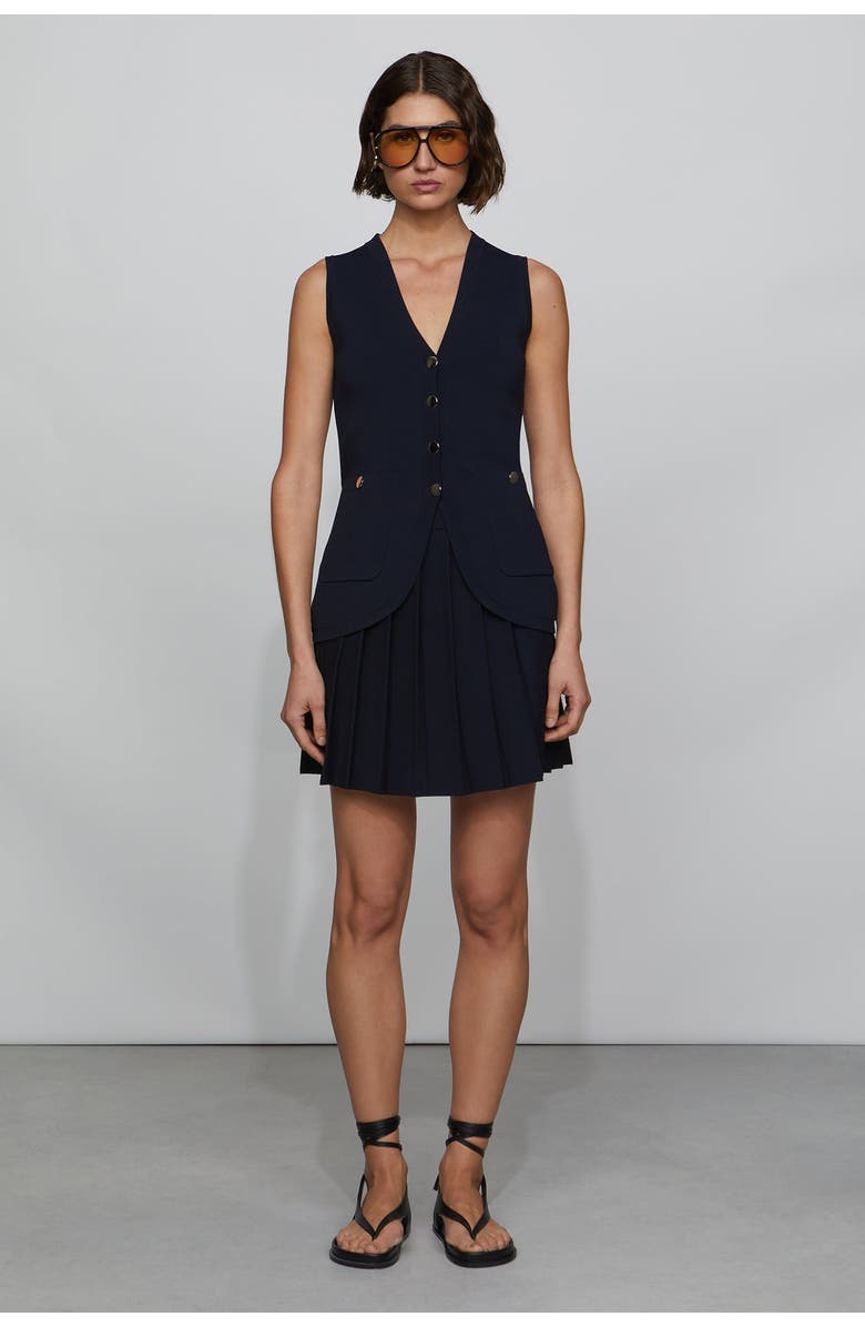 Et Ochs Zoe Knit Vest, Alternate, color, Dark Navy