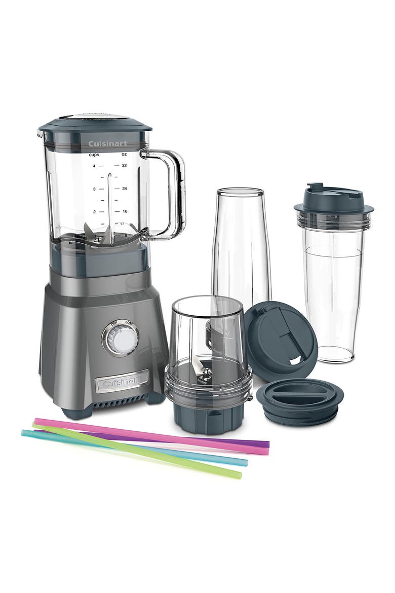Hurricane COMPACT Juicing Blender, Main, color, BLACK/ STAINLESS