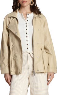 Avec Les Filles Faux-Ever Leather™ Anorak