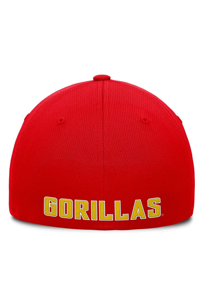 Men's Top of the World  Red Pittsburg State Gorillas Reflex Performance Flex Hat, Alternate, color, Red