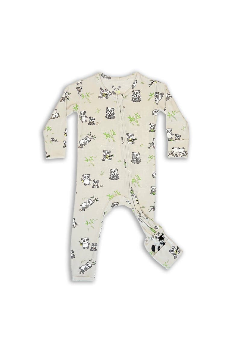 Baby Panda Convertible Footie, Main, color, PANDA BEAR
