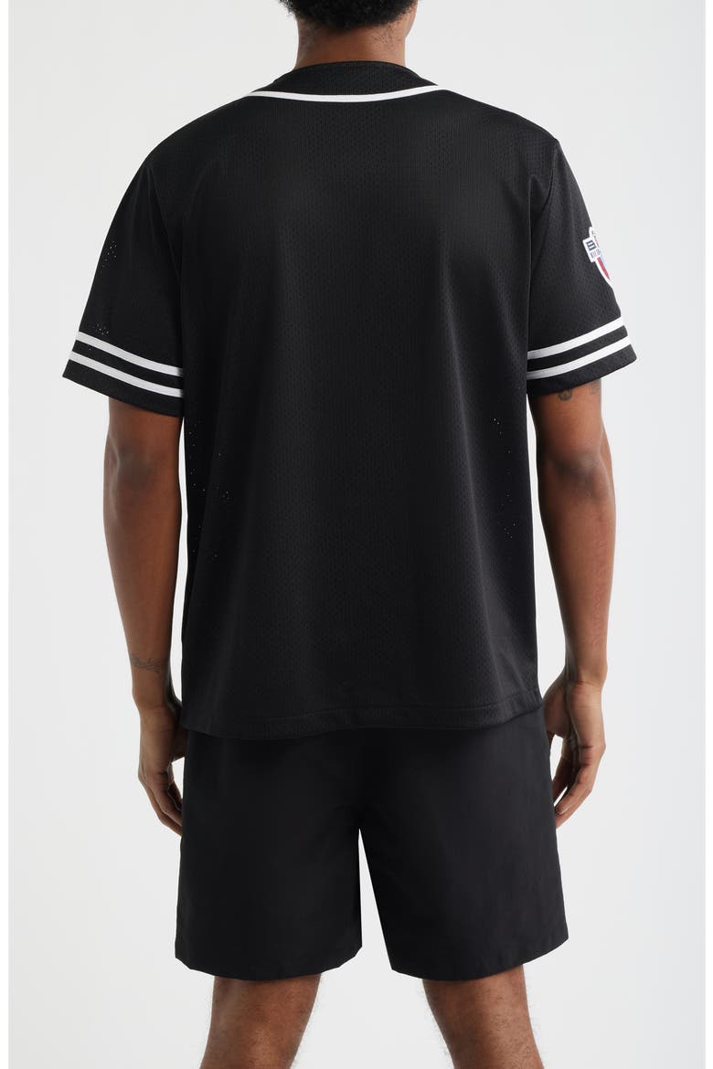 Big Chew Baseball Shirt, Alternate, color, BLACK
