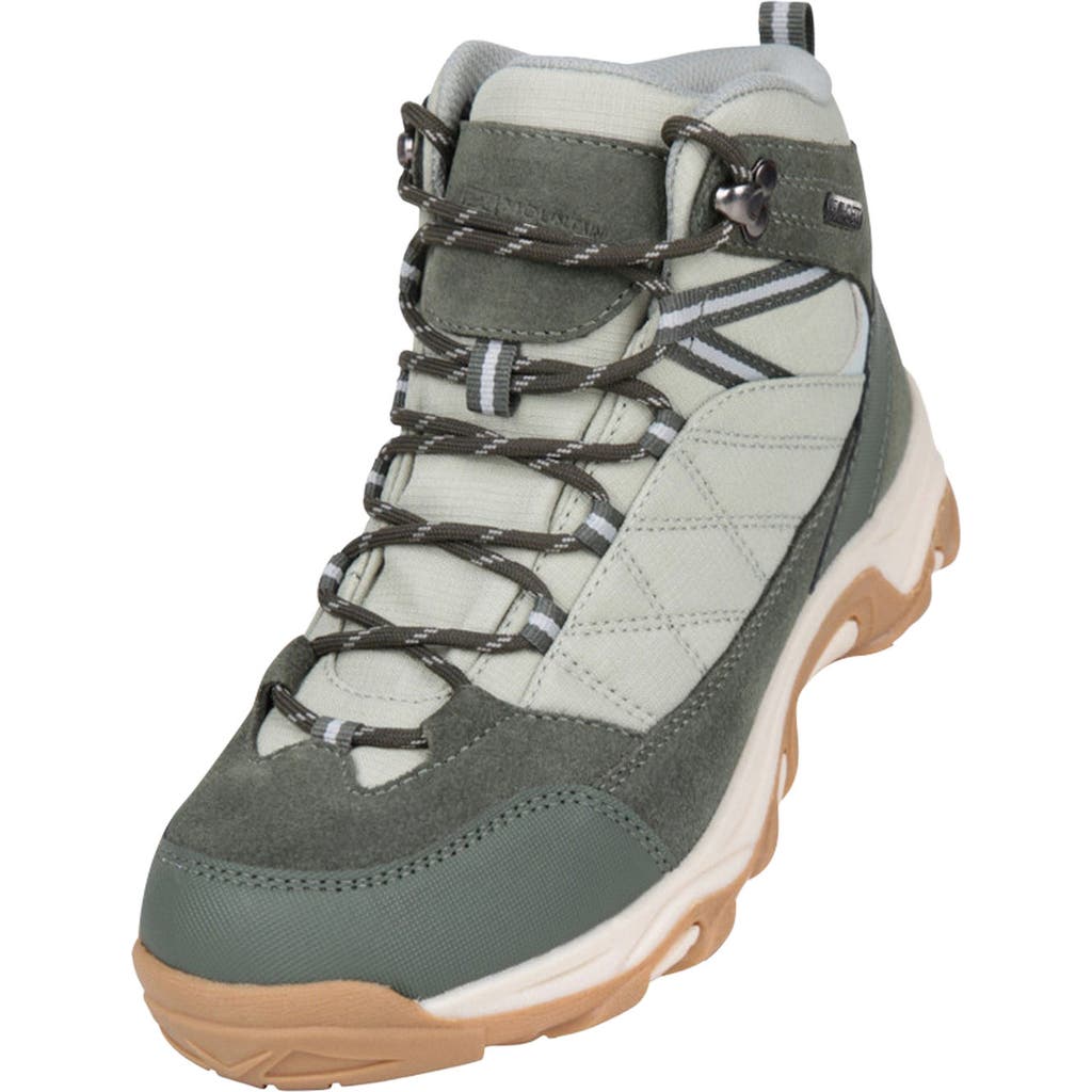 Mountain Warehouse Rapid Suede Waterproof Walking Boots In Light Khaki