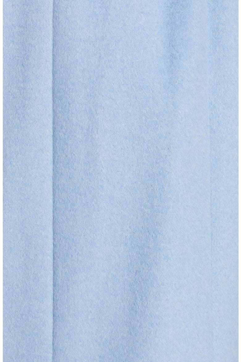 Slick Wool Blend Wrap Coat, Alternate, color, ICE BLUE